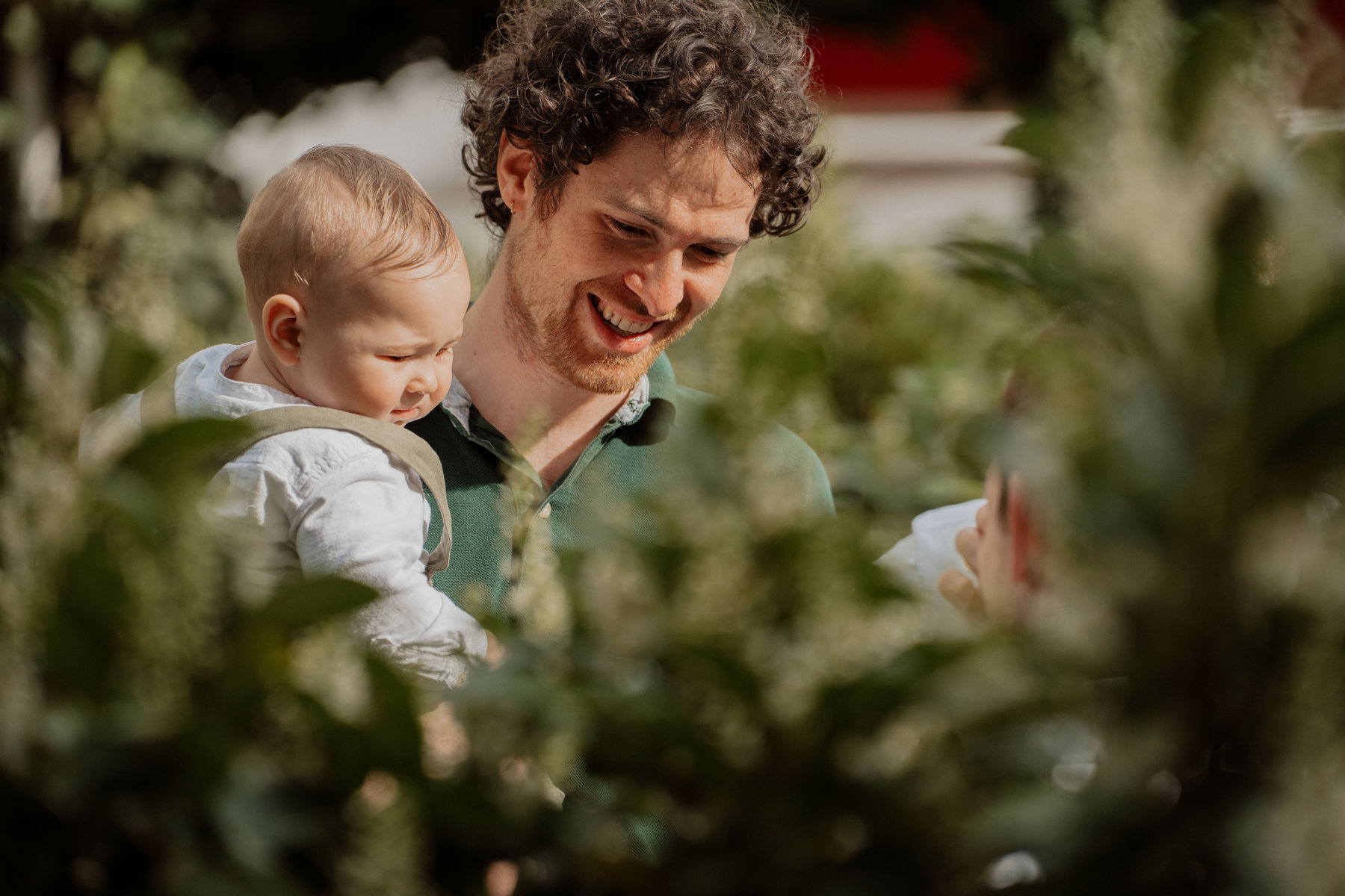 Vater und Kind – ein vertrauter Moment
